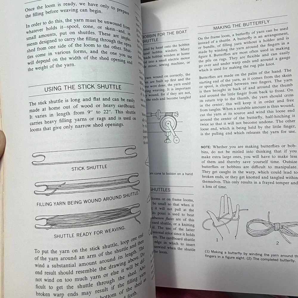 Golden Press Step-by-Step Weaving Book Craft Guide Vintage 1967 Instructions‎